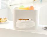 Multifunctional Plastic Cube Tissue Box Holder