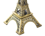 Romantic Metallic Eiffel Tower Model Statue Decoration - 32cm