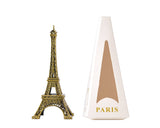 Romantic Metallic Eiffel Tower Model Statue Decoration - 32cm