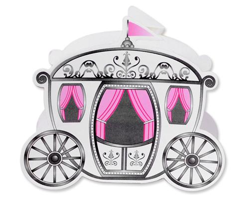 Fairytale Carriage Wedding Candy Boxes