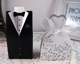 Bride and Groom Wedding Candy Boxes