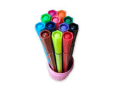 12 Pcs DIY Ink Card Making Colors Fine-tip Pens