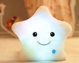 Luminous Glow Star LED Light Up Pillow with Speaker