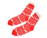 Women Fluffy Fleece Lined Socks Christmas Socks