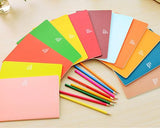7 x 9 Inches 46 Pages Writing Composition Notebook Memo Book - Yellow
