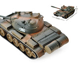 Alloy Diecast Soviet T55 Tank 1:43 Toy Model