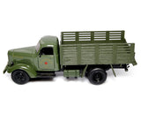 1:36 Alloy Diecast Army Truck Toy Model