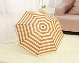 Striped Folding UV Protection Umbrella