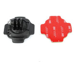 GoPro 360 Degree Curved Surface Adhesive Mount for Hero Cameras-Black