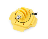 GoPro 360 Degree Curved Surface Adhesive Mount for Hero Cameras-Yellow