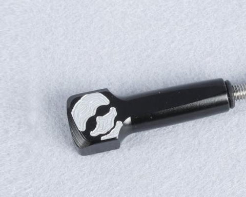 GoPro Skull Aluminum Long Knob Bolt Nut Screw for Hero Cameras - Black