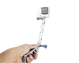 GoPro Stand/Handheld Grip/Extension Arm Mount for Hero Camera - Silver