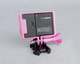 GoPro Border Standard Frame Mount for Hero 3 / 3+ / 4 Camera - Purple