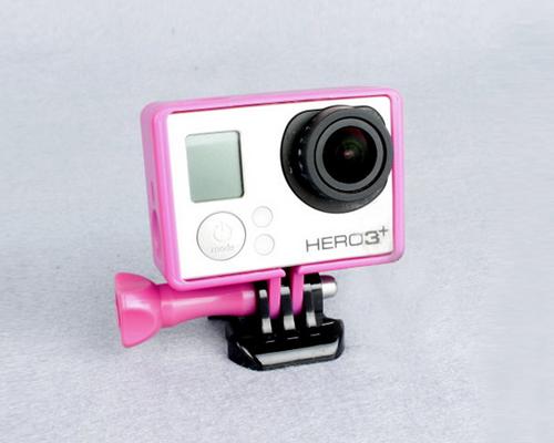 GoPro Border Standard Frame Mount for Hero 3 / 3+ / 4 Camera - Purple