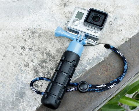 GoPro Lightweight Compact Grenade Hand Grip for Hero Camera - Blue