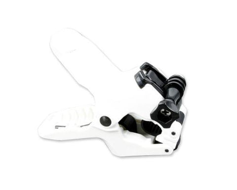 GoPro Jaws Clamp Mount w/ Quick Release Buckle for Hero Camera - White