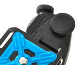 GoPro Aluminum Military Web Belt Clip Mount for Hero Camera - Blue