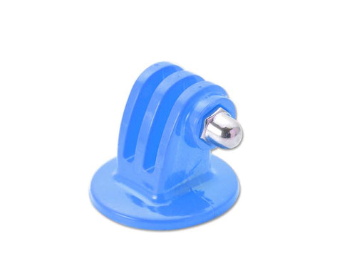 GoPro Tripod Mount Adapter for All Hero 1/2/3/3+/4/4 Cameras - Blue