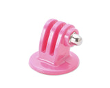 GoPro Tripod Mount Adapter for All Hero 1/2/3/3+/4/4 Cameras - Pink
