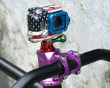 GoPro Aluminum Bike Headset Mount Adapter for Hero Cameras - Red