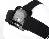GoPro Adjustable Head Strap Mount Belt for All Hero Cameras - Black