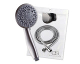 7 Functions Handheld Shower Head with 1.5m Hose and Holder