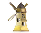 Metallic Holland Windmill Model Decoration