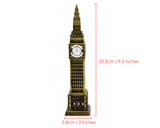 Metallic Big Ben Tower Model Statue Decoration
