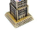 Metallic Big Ben Tower Model Statue Decoration with Clock