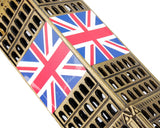 Metallic Big Ben Tower Model Statue Decoration with Clock