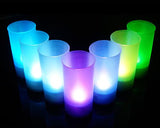 10 Pcs Voice Control Color Changing LED Candle Lights