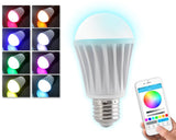 Bluetooth Smart LED Light Bulb Smartphone Controlled Dimmable Light