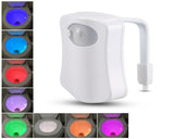 8 Colors Changing Toilet Bowl Light with Motion Sensor