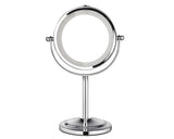 3x Magnifying Double Sided LED Makeup Mirror with Stand