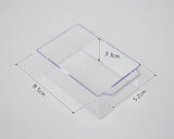 9 Drawers Plastic Decor Cosmetic Desktop Storage Box - White