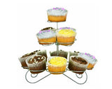 13 Rings 3 Layers Metal Tree Tower Cupcake Stand