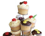 23 Rings 4 Layers Metal Tree Tower Cupcake Stand