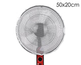 50 x 20 cm Safety Fan Protection Cover Net - White