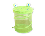 Cartoon Frog Foldable Pop-up Laundry Hamper - Green