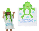 1.2 meters Cartoon Bathrobe Cloak for Kids