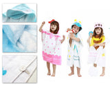 1.2 meters Cartoon Bathrobe Cloak for Kids