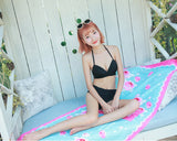 1.4 meters Fiber Printing Sunbathing Beach Towel