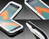 Waterproof Series HTC 10 Metal Case - White