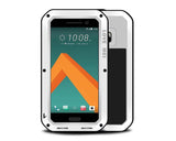 Waterproof Series HTC 10 Metal Case - White