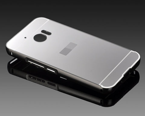 Mirror Series HTC 10 Metal Case - Black