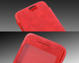 Eyelet Pro Series HTC One A9 Flip Leather Case - Red