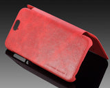Eyelet Pro Series HTC One A9 Flip Leather Case - Red