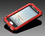 Waterproof Series HTC One A9 Metal Case - Red