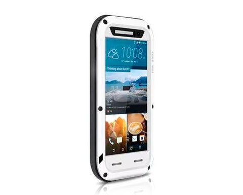 Waterproof Series HTC One M9 Metal Case - White