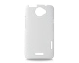 Twill Series HTC One X Leather Case - White